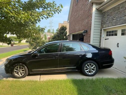 Black 2017 Volkswagen Passat 1.8T S
