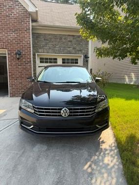 Black 2017 Volkswagen Passat 1.8T S