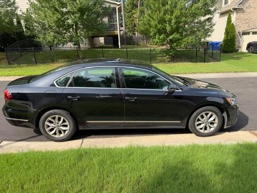 Black 2017 Volkswagen Passat 1.8T S