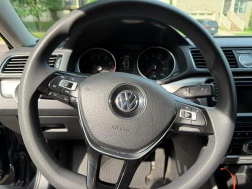 Black 2017 Volkswagen Passat 1.8T S