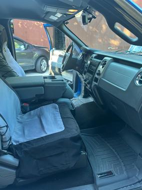 Blue 2011 Ford F-150 XLT