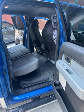 Blue 2011 Ford F-150 XLT