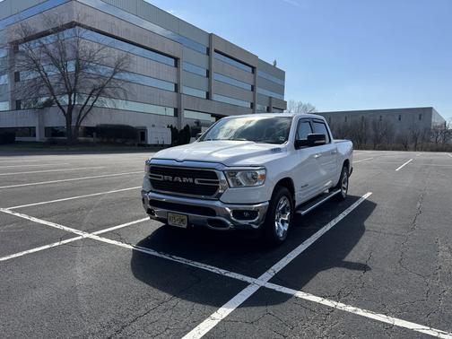 White 2021 RAM 1500 Big Horn