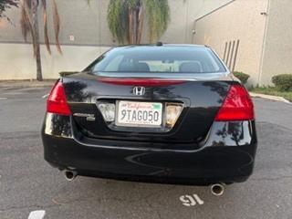 Black 2007 Honda Accord EX-L