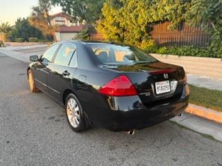 Black 2007 Honda Accord EX-L