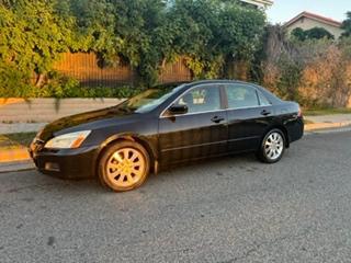Black 2007 Honda Accord EX-L