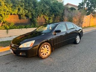 Black 2007 Honda Accord EX-L