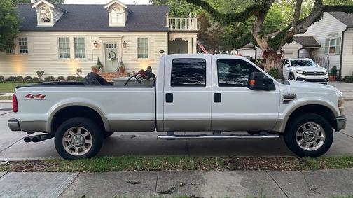 White 2008 Ford F-350 XLT Crew Cab Super Duty