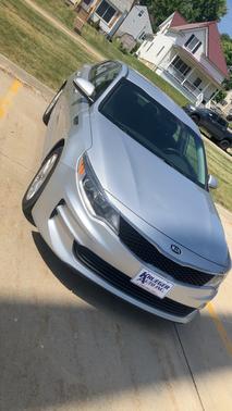 Silver 2016 Kia Optima LX