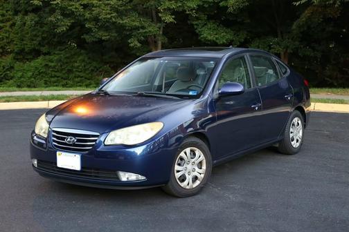 Blue 2010 Hyundai ELANTRA GLS