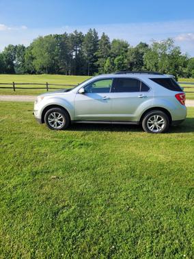 Silver 2016 Chevrolet Equinox LT