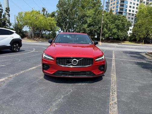 Red 2021 Volvo S60 T6 R-Design