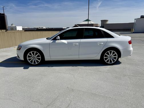 White 2013 Audi A4 2.0T Premium Plus