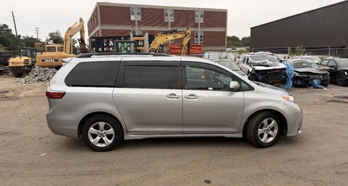 Silver 2020 Toyota Sienna LE