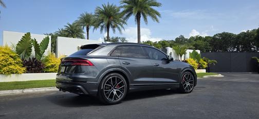 Gray 2019 Audi Q8 3.0T Prestige