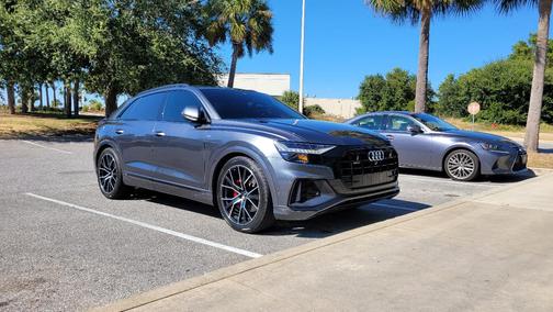 Gray 2019 Audi Q8 3.0T Prestige