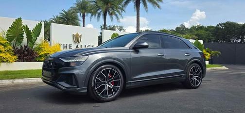 Gray 2019 Audi Q8 3.0T Prestige