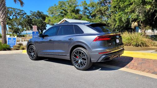 Gray 2019 Audi Q8 3.0T Prestige