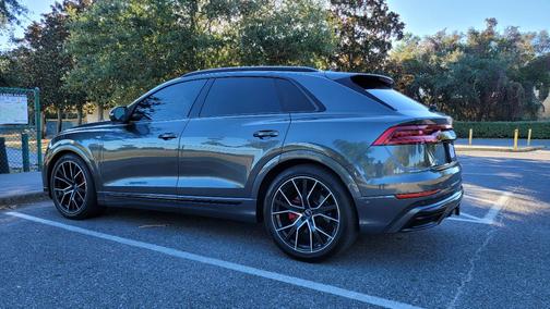 Gray 2019 Audi Q8 3.0T Prestige