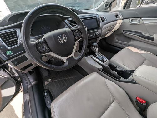 Gray 2015 Honda Civic EX-L