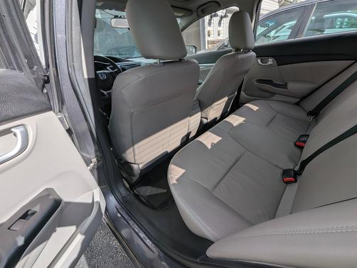 Gray 2015 Honda Civic EX-L