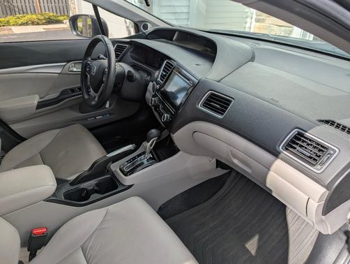 Gray 2015 Honda Civic EX-L