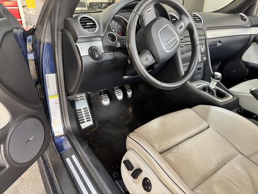 Blue 2008 Audi RS 4 4.2 L quattro Cabriolet