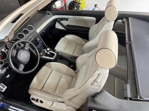Blue 2008 Audi RS 4 4.2 L quattro Cabriolet