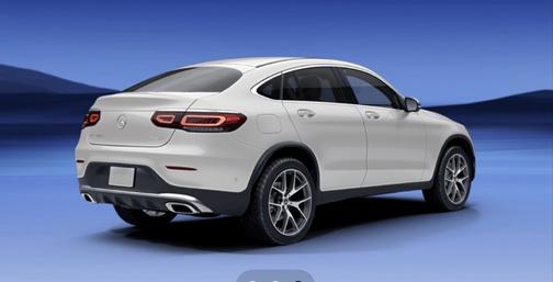 White 2023 Mercedes-Benz GLC 300 4MATIC Coupe