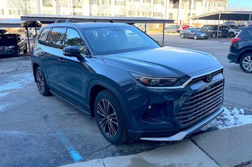 Blue 2026 Toyota Grand Highlander Platinum