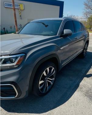 Green 2023 Volkswagen Atlas Cross Sport 3.6L V6 SEL Premium R-Line