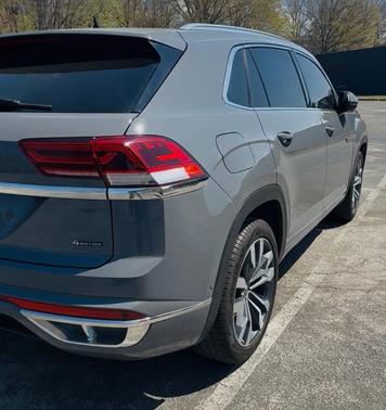 Green 2023 Volkswagen Atlas Cross Sport 3.6L V6 SEL Premium R-Line