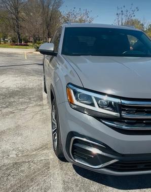 Green 2023 Volkswagen Atlas Cross Sport 3.6L V6 SEL Premium R-Line
