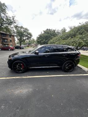 Black 2022 Jaguar F-PACE SVR