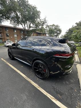 Black 2022 Jaguar F-PACE SVR