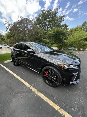 Black 2022 Jaguar F-PACE SVR