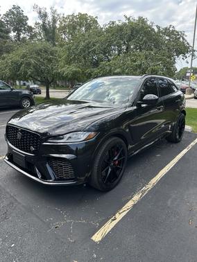 Black 2022 Jaguar F-PACE SVR