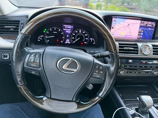 Black 2014 Lexus LS 460 Base