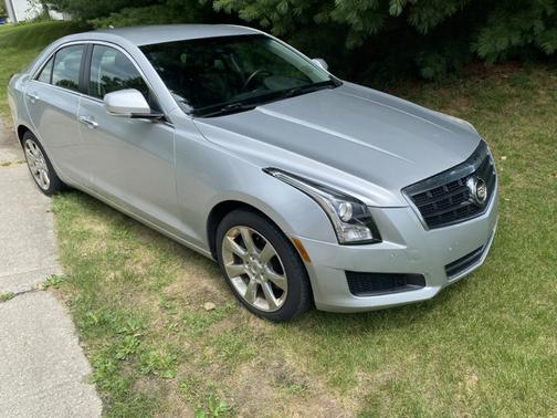 Silver 2013 Cadillac ATS 3.6L Luxury