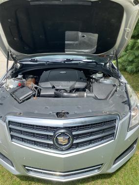 Silver 2013 Cadillac ATS 3.6L Luxury