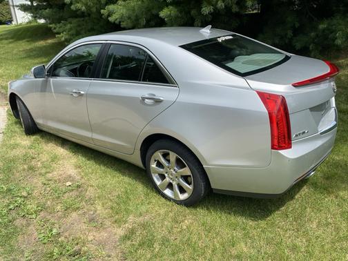 Silver 2013 Cadillac ATS 3.6L Luxury