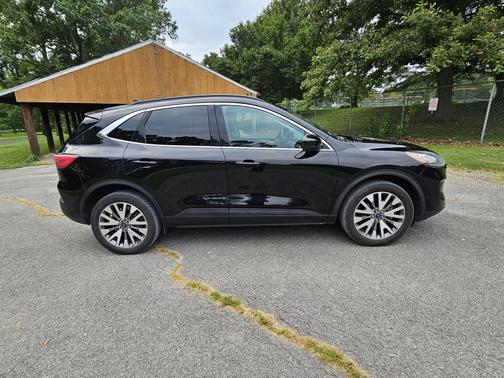 Black 2021 Ford Escape Titanium