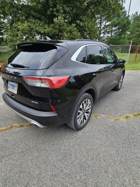 Black 2021 Ford Escape Titanium
