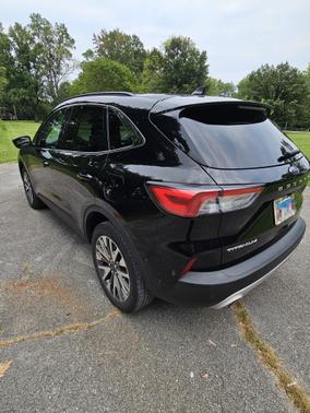 Black 2021 Ford Escape Titanium