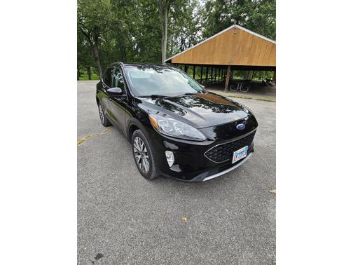 Black 2021 Ford Escape Titanium
