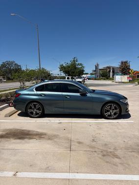 Blue 2021 BMW 330 i