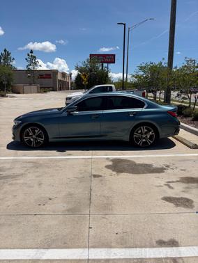 Blue 2021 BMW 330 i