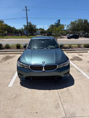Blue 2021 BMW 330 i