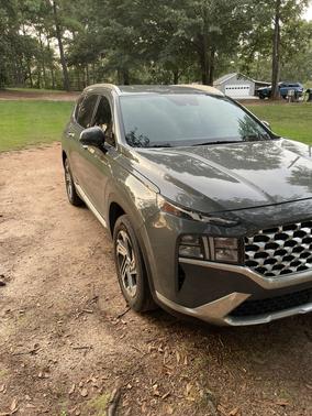Gray 2022 Hyundai SANTA FE SEL