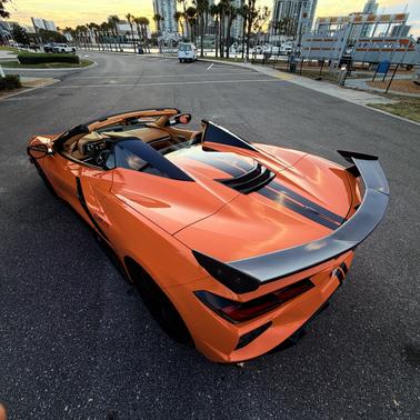 Orange 2023 Chevrolet Corvette Stingray w/3LT